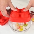 thumbnail image 3 of Ice Ball Maker Mold - Novelty Ice Cube Trays ??Sphere Ice Cube Mold for Whiskey, 3 of 5