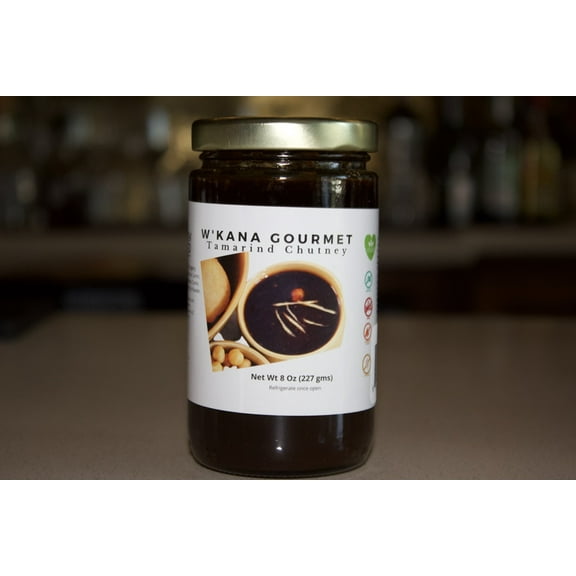 W'kana Gourmet Tamarind Chutney, tangy, sweet, spicy Chutney