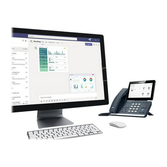 Yealink MP58 IP Phone Corded/Cordless Corded Desktop Classic Gray MP58TEAMS