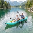 thumbnail image 2 of Outsunny 12'6"x37" Inflatable Paddle Board for Adults, Yellow and Grey, 2 of 10