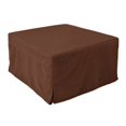 thumbnail image 5 of Nova Furniture Group CB001005 Magical Ottoman Sleeper with Microfiber Slip Cover, Burgundy, 5 of 7