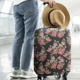 thumbnail image 2 of Pioneer Flower Floral Print Pattern Luggage Cover Fashion Suitcase Cover Baggage Covers Fit 25-28 Inch Luggage (Go Travel), 2 of 5