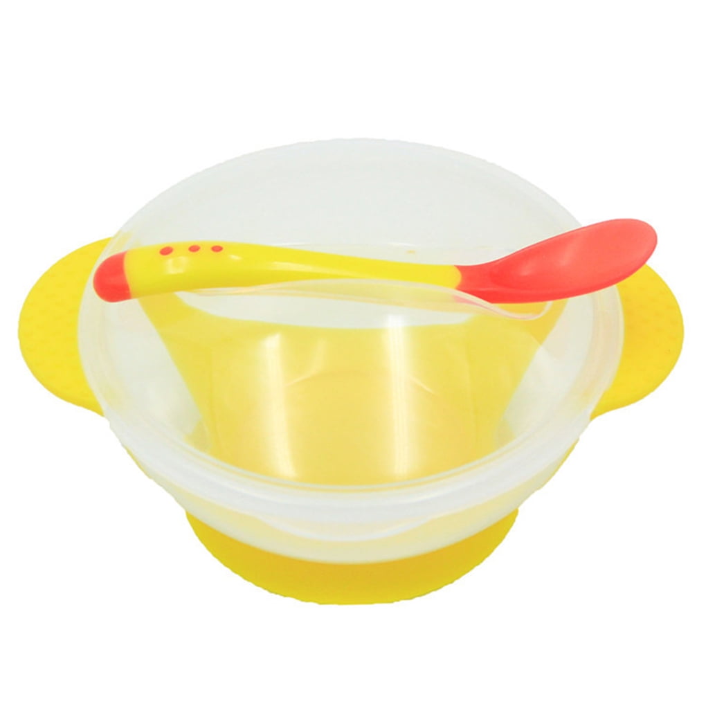baby eating bowl