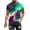 A Multicolor, variant on Fashion Shirts for Men 2025 Mens Graphic T Shirts under $10.00 Men's Casual Sky Printed Round Neck Short Sleeved T-shirt Top