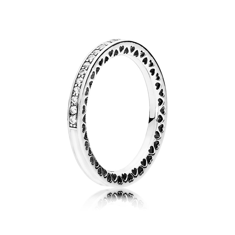 PANDORA Sparkle \u0026 Hearts Ring - Walmart.com