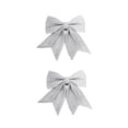 thumbnail image 4 of Lipstore 2 Pieces Christmas Tree Bow Xmas Tree Decor for Backyard Indoor Outdoor Tree, 4 of 8