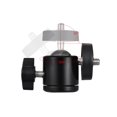 thumbnail image 2 of 2pcs 360 Degree Rotating Swivel Mini Tripod Ball Head with 1/4" Screw Thread Base Mount for DLSR Camera Camcorder LED Light Bracket, 2 of 3