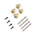 thumbnail image 2 of pitrice Adaptateur de Roues Moyeu Métal Télécommande Voitures Combiner Accessoires Réparation Intérieure Conversion 4*4 Set Durcir 4*4 Set, 2 of 6
