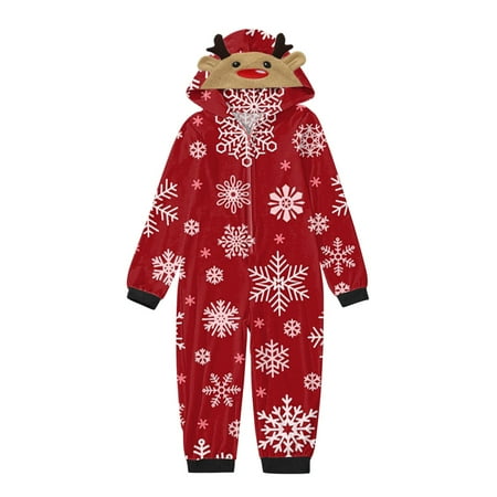 

OVTICZA Christmas Pajamas for Family Onesies Women Jammies Men Clothes Kids 100