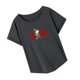 thumbnail image 5 of Camiseta para mujer, top de manga corta, camiseta básica, camiseta de cuello redondo para salida, oficina, senderismo SG, 5 of 8
