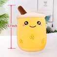 thumbnail image 2 of Juguete de peluche de té Boba de 9,8 pulgadas, almohada de felpa con burbujas de té de leche y perlas marrones, almohada de abrazo suave para el hogar, regalos (marrón, 9,8 pulgadas), 2 of 5