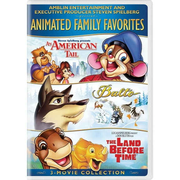Animated Family Favorites 3-Movie Collection (DVD), Universal Studios, Animation