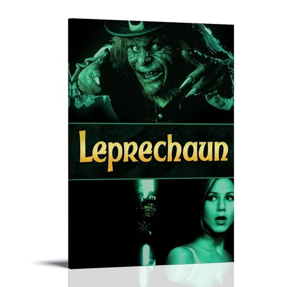 Leprechaun Aesthetic Posters Halloween Decor Wall Art Canvas Painting Film Festival