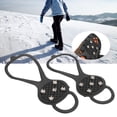 thumbnail image 4 of Picos de Calordado de Nieve, Picos de Zapatos antideslizanos porribles para Esquiar para caminar, 4 of 7
