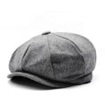 thumbnail image 1 of "Men's Plus Size Peaked Blindfold Flat Beret", 1 of 5