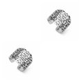 thumbnail image 2 of Decodeary Beautifully Crafted Adjustable Rings For Women Fit Statement Rings Finger Ring vintage silver 2Set, 2 of 6
