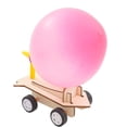 thumbnail image 3 of DIY Balloon Racer Car Building Toy Science Experiment Para Interior Y Exterior Baoblaze Juguetes de educación científica, 3 of 8