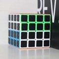 thumbnail image 4 of SAYTAY CFMOUR Speed Cube 4x4x4, Smooth Magic Carbon Fiber Sticker Speed Cubes, Enhanced VersionBlack ST-001, 4 of 5