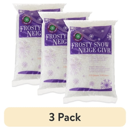 (3 pack) 5.25 quart Frosty Snow