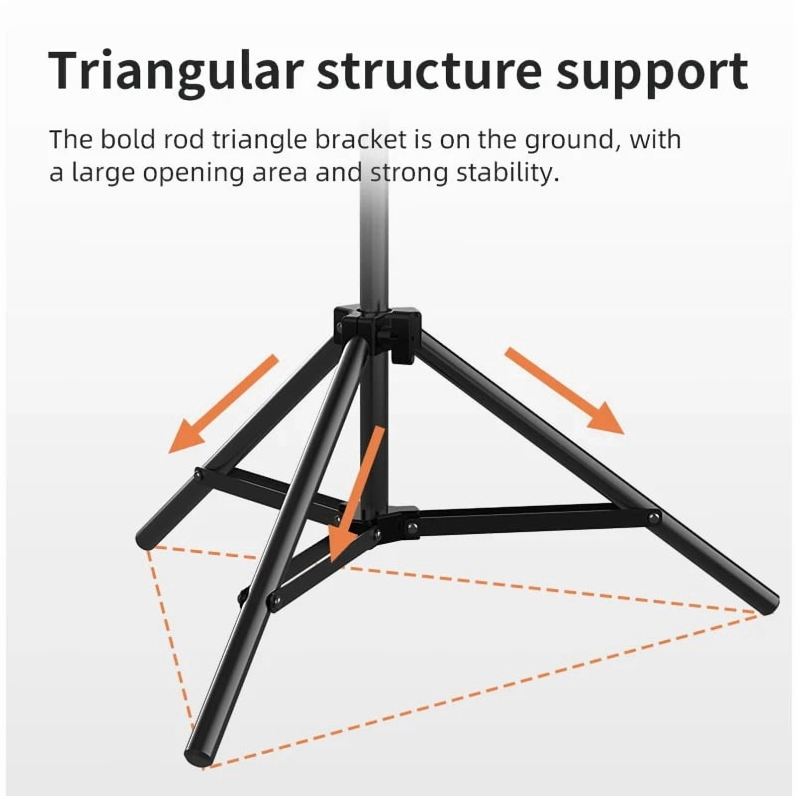 HVKDIEB Projector Laptop Stand Tripod,Adjustable Height from 23 to 63 inches(58-160CM)