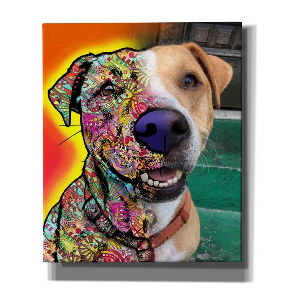 Epic Graffiti 'Dale Seaton_Dingo' by Dean Russo, Canvas Wall Art, 20"x24"