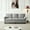 Gray, variant on Gzxs 83" Modern Sofa Couch for Living Room, Linen Upholstered 3 Seater Sofa for Small Space, Apartment, Offfice, Studio, Gray