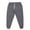 Heather Charcoal, variant on B5867 Ladies Soft Jersey Jogger-Heather Light Grey-XL