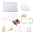 thumbnail image 2 of Kit de Adornos para Bordado A Mano Alegres y Brillantes, Navideño, Kits Festivales, 2 of 5