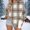 aa01_White, variant on Hilzaten Womens Sweatshirt Long Sleeve Plaid Loosse Hooded Drawstring Pullover Kangaroo Pocket Sweatshirt for Women