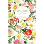 YAO CHENG Floral One Line a Day: a Five-Year Memory Book (Blank Journal for Daily Reflections, 5 Year Diary Book)