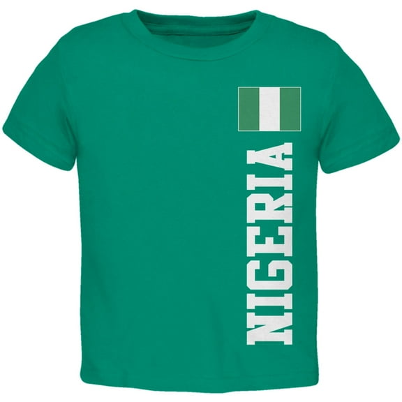 World Cup Nigeria Green Toddler T-Shirt - 3T