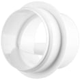 thumbnail image 1 of Miangastore Backflow Preventer Vent Blocker White Abs 1Pack 4.83x4.83x3.14in, 1 of 8