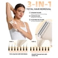 thumbnail image 3 of Maquinilla de afeitar eléctrica recargable Ufree Trimmer para mujer, 3 of 9