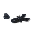 thumbnail image 4 of Versatile Blue Pin Brooch For Hats Bags Ties Stylish Outfit Enhancement, 4 of 8