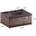 thumbnail image 2 of 1 Rectangular Multi-Function Leather Tissue Box Cover with Remote Control, Suitable for Storing Pens and Stationery, Desk Organizer for Office and Hom, 2 of 5