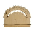 thumbnail image 4 of Kurt Adler Battery-Operated Lighted LED Wooden Village House With Ice Skiers Table Piece, 18", 4 of 4