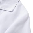 thumbnail image 4 of kaondbfi Summer Tops for Women Unisex Warehouse Work Wear Hospital Technician White Coat Laboratory Blouse Womens Essentials Fashion Clothing, 4 of 5