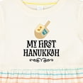 thumbnail image 4 of Inktastic My 1st Hanukkah Dreidel Girls Baby Dress, 4 of 5