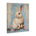 thumbnail image 3 of Stupell Industries Pastel Distressed Easter Bunny Canvas Wall Art, design by Arlington Prints, 20 x 16, 3 of 7