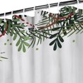 thumbnail image 3 of Shower Curtain for Bathroom Farmhouse Pine Branches Christmas Bathroom Curtain Durable Funny Bath Curtain Hooks Included,72x72Inch, 3 of 5