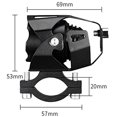 thumbnail image 3 of Bike Light Comes Tail Light T6 Led Motorcycle Driving Fog Headlight Bicycle Front Head Light Bike Handlebar Flashlight Head Light Lamp, 3 of 6