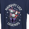 thumbnail image 3 of The Nightmare Before Christmas - Naughty List Legends - Women's Short Sleeve Graphic T-Shirt, 3 of 5
