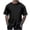 Black, variant on Afdoent T Shirts For Men Male Spring Autumn Print Short Sleeve Crew Neck T Shirt Floral Fashion Trend Bottoming Shirt Soft Comfort Tee Shirts