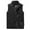 Black, variant on Elainilye Fashion Vest Solid Stand Collar Sleeveless Cardigan Jacket Outerwear Padded Coat