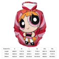 thumbnail image 2 of The Powerpuff Girls Unisex Adult Hoodie Casual Hooded Sweatshirt Pullover Novelty 3D Printed Sweater Jacket M, 2 of 8