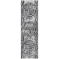 thumbnail image 2 of Addison Rugs Dream Shag Premium Machine Washable Transitional Medallion Gray Runner Rug, 2'3" x 7'6", 2 of 8