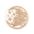 thumbnail image 1 of Bsvklp Sun Moon Stars Round Wax Seal Stamp Head Fire Paint para Invitaciones (RYX11), 1 of 9