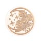 thumbnail image 1 of Sun Moon Stars Round Wax Seal Stamp Head Fire Paint para Invitaciones (RYX11), 1 of 9