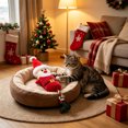 thumbnail image 6 of Christmas Dog Toys, Dog Squeaky Toys, Interactive Plush Puppy Chew Toys, Cute Dog Funny Toys, Dog Gifts for Small, Middle Dogs, B, 6 of 6