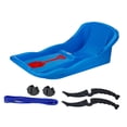thumbnail image 4 of yotijay Snow Sled Sleigh Large with Brake Winter Snow Sledding Heavy Duty Winter Toy Blue, 4 of 9